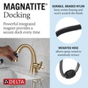 Delta 5776-CZPD-PR-DST Stryke Bath Collection Single Handle Pull Down Bathroom Faucet
