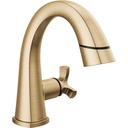 Delta 5776-CZPD-PR-DST Stryke Bath Collection Single Handle Pull Down Bathroom Faucet