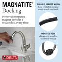 Delta 5776-SSPD-PR-DST Stryke Bath Collection Single Handle Pull Down Bathroom Faucet