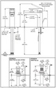 Delta 581LF-BLGPM-PP Kami Single Handle Project Pack Faucet- Low Flow 