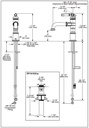 Delta 584-PR-LPU-DST Single Handle Bathroom Faucet