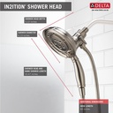 Delta 58471-SS-PK Cassidy In2Ition Handswr Round Trad. 4 Setting 