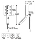 Delta 58473-KS-PR H2Okinetic In2Ition 4-Settin G Two-In-One Shower