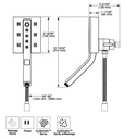 Delta 58473-PN-PR H2Okinetic In2Ition 4-Settin G Two-In-One Shower
