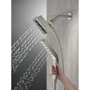 Delta 58473-SS-PR H2Okinetic In2Ition 4-Settin G Two-In-One Shower