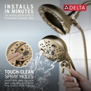 Delta 58480-CZ-PR-PK H2O In2Ition Hssh 1.75 Gpm 5-Setting