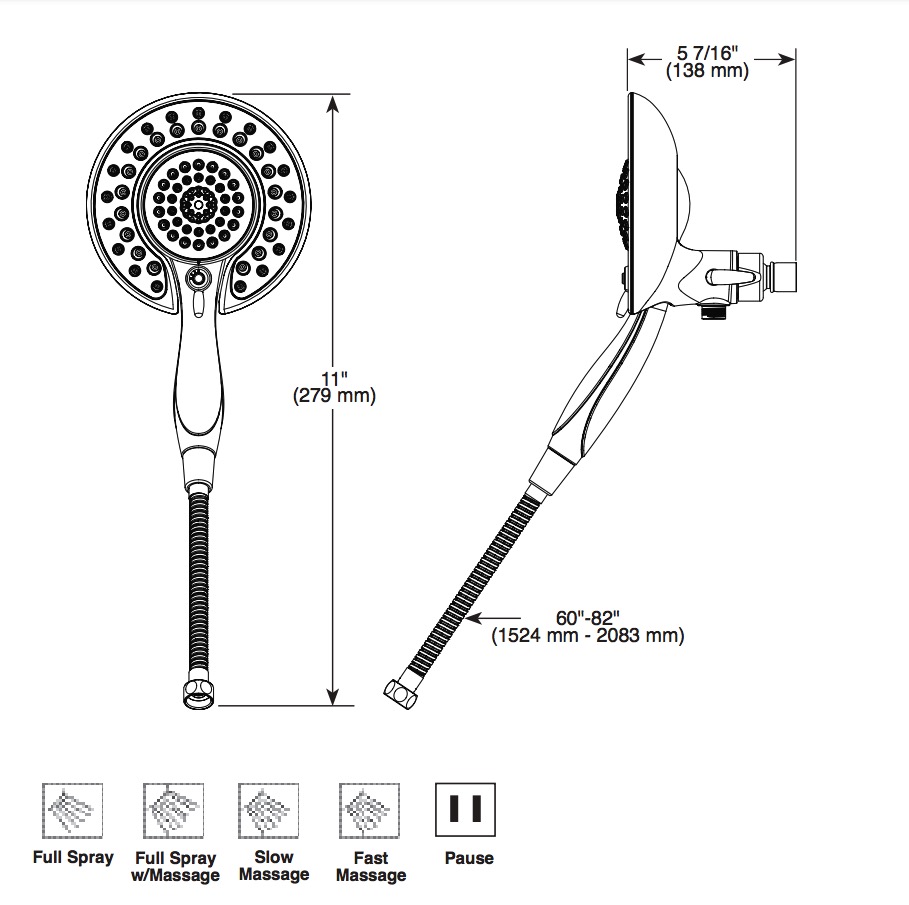 Delta 58569-CZ-PK 5 Function In2Ition 