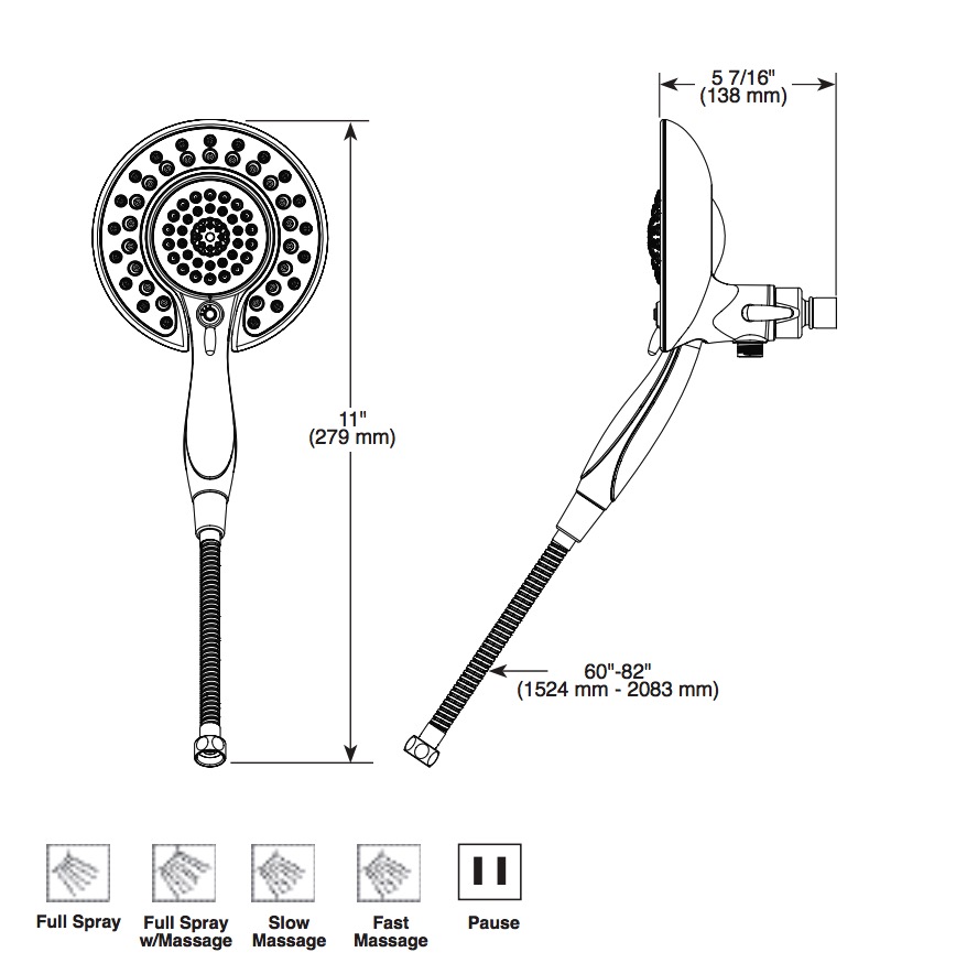 Delta 58569-RB-PK 5 Function In2Ition 