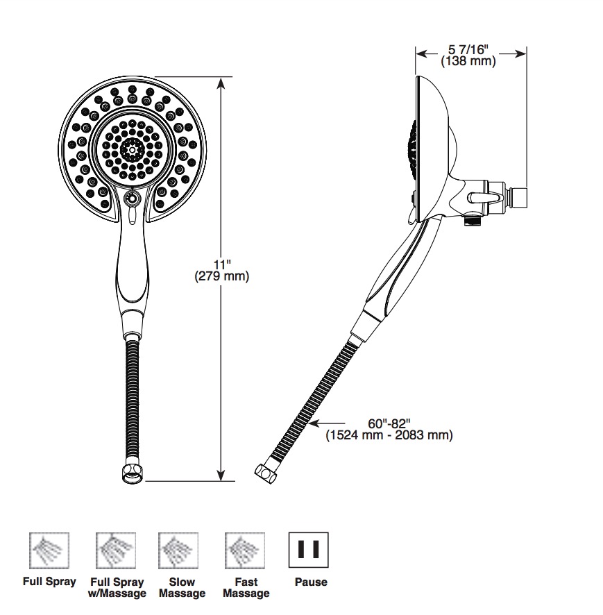 Delta 58569-SS-PK 5 Function In2Ition 