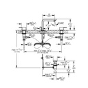 Grohe 20578ENA Lineare 8 Widespread Two Handle Bathroom Faucet M Size Brushed Nickel 2