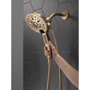 Delta 58620-CZ-PR-PK In2Ition H2Okinetic 5-Settin G Two-In-One Shower
