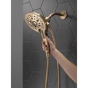 Delta 58620-CZ-PR-PK In2Ition H2Okinetic 5-Settin G Two-In-One Shower