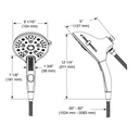 Delta 58620-SS-PR-PK In2Ition H2Okinetic 5-Settin G Two-In-One Shower