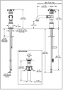 Delta 587-PR-DST Single Handle Bathroom Faucet