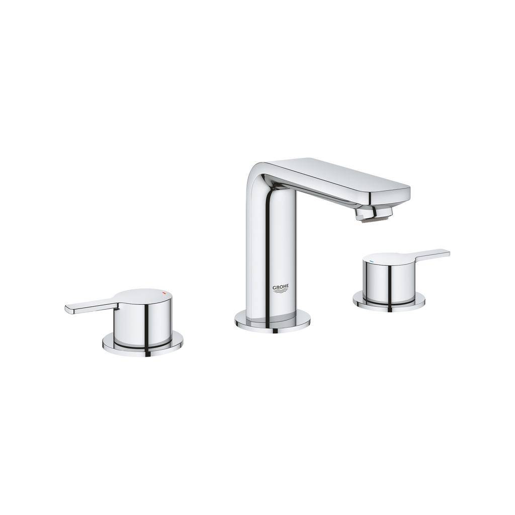 Grohe 2057800A Lineare 8 Widespread Two Handle Bathroom Faucet M Size Chrome 1