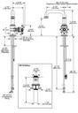 Delta 587SH-PR-DST Single Handle Bathroom Faucet