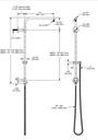 Delta 58820-CZ-PR Shower Column 26" Round