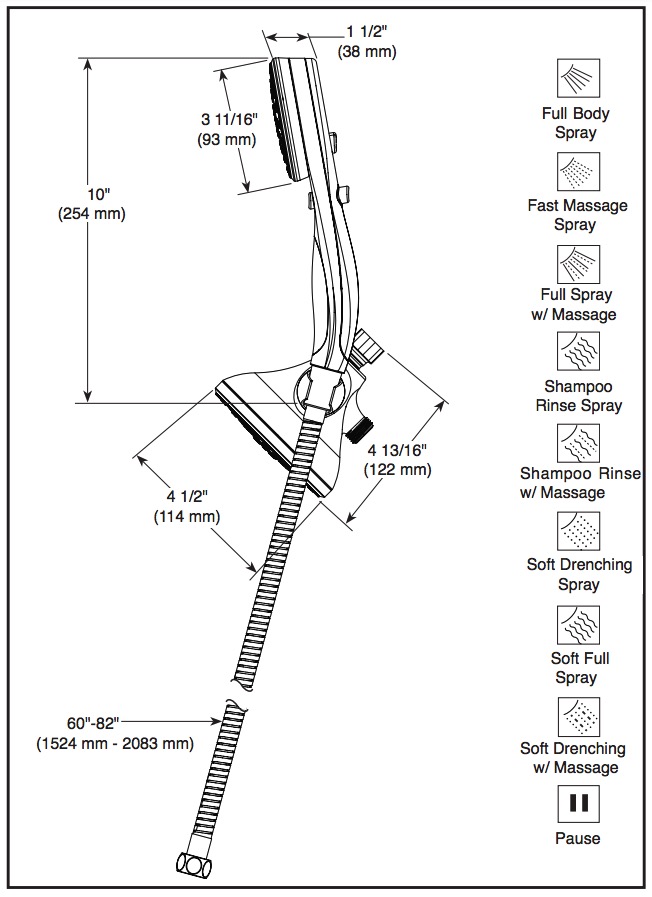 Delta 58968-SS-PK 9 Function Activtouch Combo Pack 