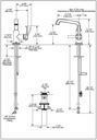 Delta 589SH-SS-PR-DST Tetra Single Handle Bathroom Faucet