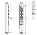 Delta 59140-CZ-PR-PK H2O Hand Shower 1.75 Gpm 4-Setting