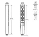 Delta 59140-PR-PK H2O Hand Shower 1.75 Gpm 4-Setting