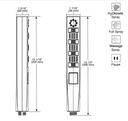 Delta 59140-SS-PR-PK H2O Hand Shower 1.75 Gpm 4-Setting