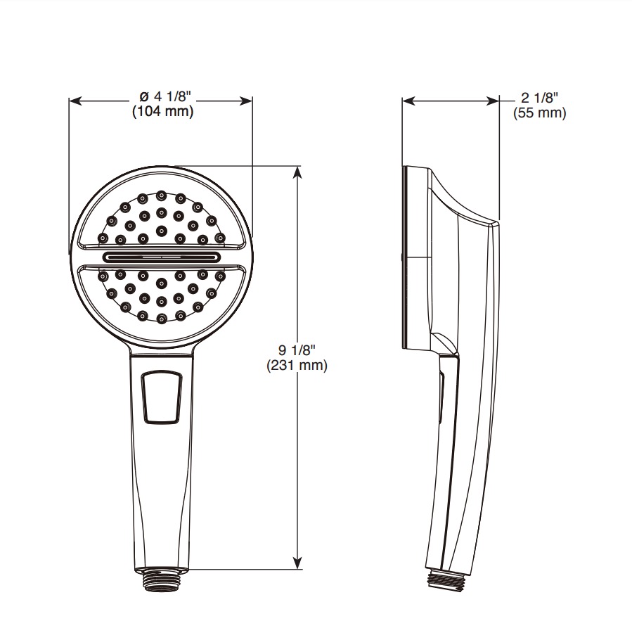 Delta 59386-BL 3-Setting Hand Shower