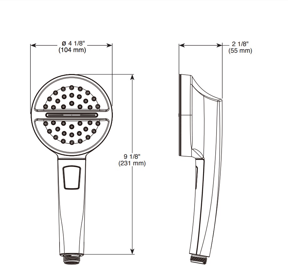 Delta 59386-SS-PR 3-Setting Hand Shower