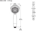 Delta 59434-15-BG Water Efficient Handshower 