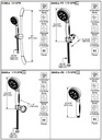 Delta 59445-PK 5-Setting H2Okinetic Handshwr 