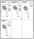 Delta 59462-B18-PK 2-Setting Handshower 