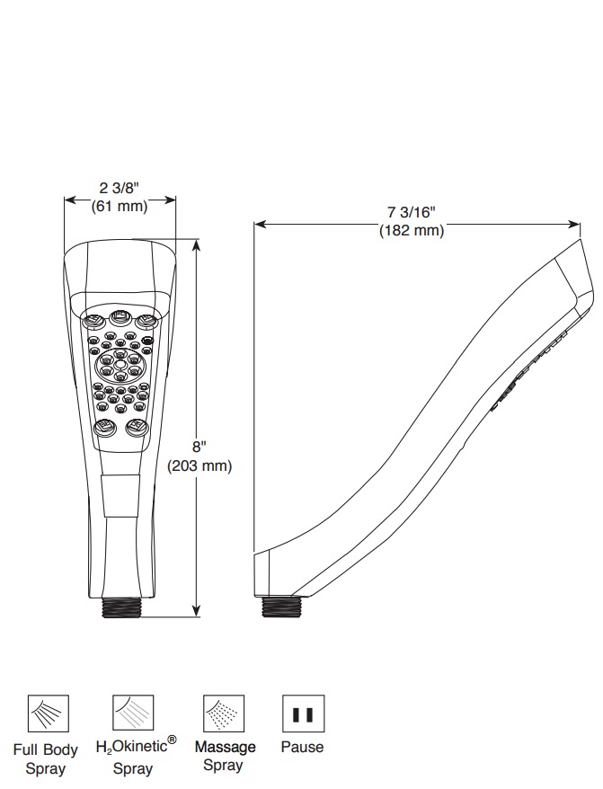 Delta 59552-PK Handshower 