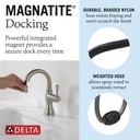 Delta 597-SSPD-DST Cassidy Single Handle Pull Down Bathroom Faucet