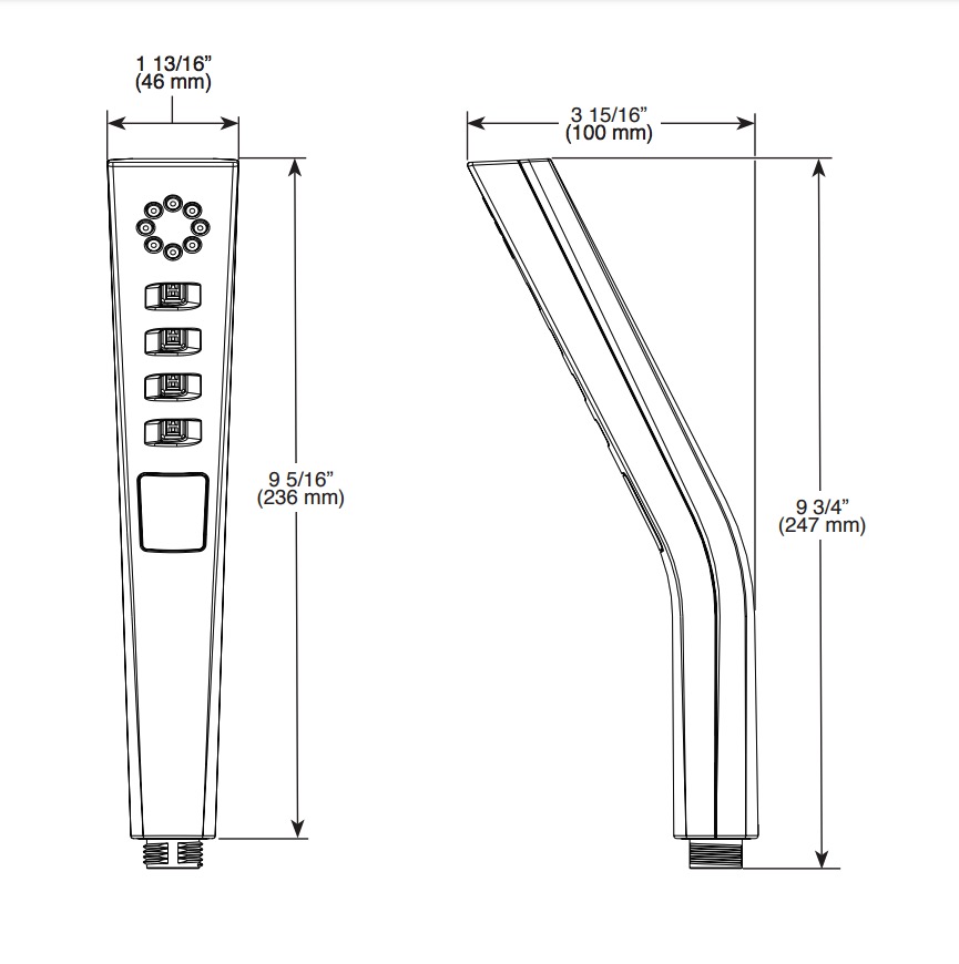Delta 59799-PR-PK 3-Setting H2Okinetic Handshower