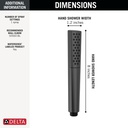 Delta 59808-BL Hand Shower 1.75 Gpm