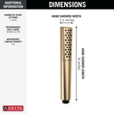 Delta 59808-CZ-PR Hand Shower 1.75 Gpm