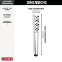Delta 59808-PR Hand Shower 1.75 Gpm