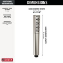 Delta 59808-SS-PR Hand Shower 1.75 Gpm