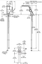 Delta 599-PR-MPU-DST Single Handle Faucet Mpu