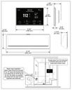 Delta 5CB-550L-BL Steamscape Unilateral Deluxe Package Matte Black