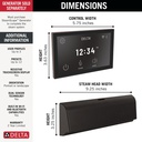 Delta 5CB-550L-RB Steamscape Unilateral Deluxe Package Venetian Bronze