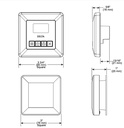 Delta 5CH-250T-PR Steamscape Transitional Classic Package Chrome