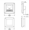 Delta 5CH-250T-SS-PR Steamscape Transitional Classic Package Stainless