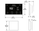 Delta 5CH-550L-PN-PR Steamscape Linear Square Deluxe Package Polished Nickel