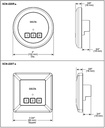 Delta 5CN-220R-PN-PR Steamscape Round Exterior Control Polished Nickel