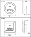 Delta 5CN-220T-KS-PR Steamscape Transitional Exterior Control Black Stainless