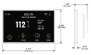 Delta 5CN-550L-SS-PR Showersense Linear Square Digital Interface