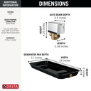 Delta 5GA-PAD-240 Generator Pan And Auto Drain -240V