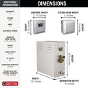 Delta 5P-EST04-PR Simplesteam Kit 4Kw0V