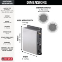 Delta 5SP-MU-3 Audio Speaker Systemers